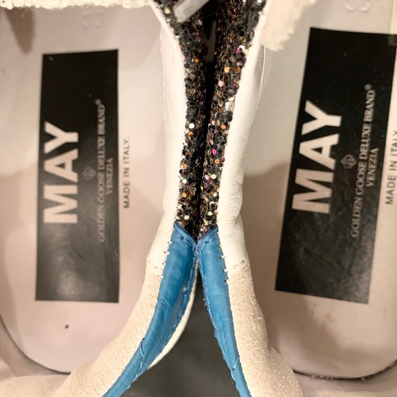 Golden Goose May Glitter Low-Top Sneakers - Picture 6 of 16
